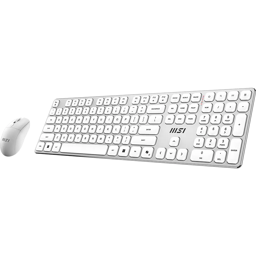 Clavier + souris MSI Forge K210 Wireless Combo White - S11-43FR311-Y92 - photo 3