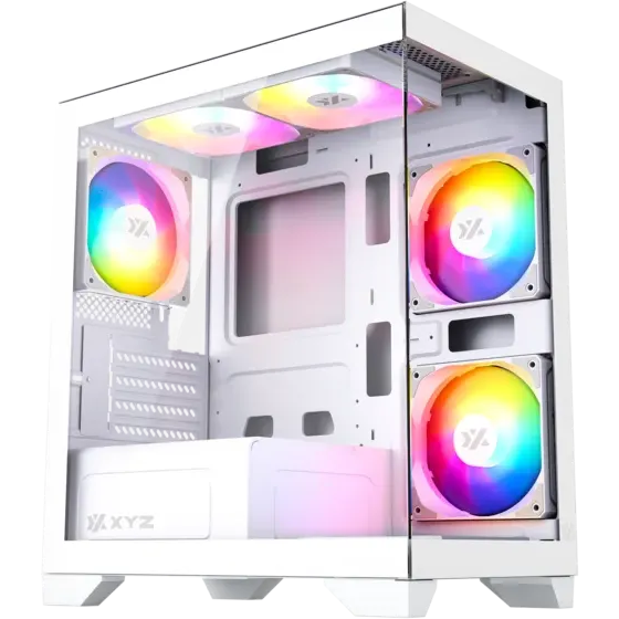 Boîtier XYZ TITANIUM VIEW LITE White - X-CS-TITANIUMVIEWLT-W