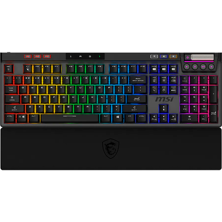 Clavier MSI STRIKE PRO WIRELESS Black - S11-43FR209-CLA