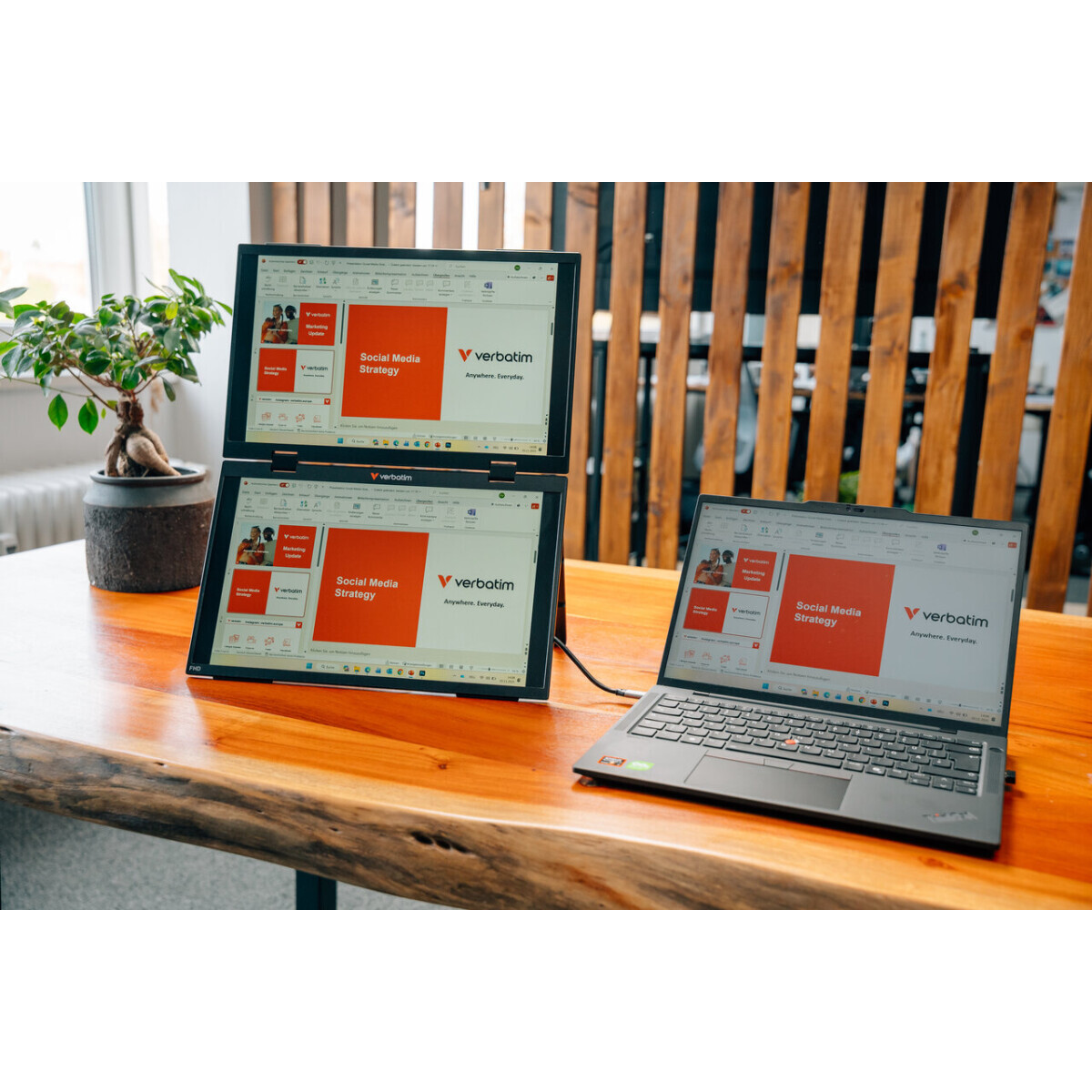 Écran portable Verbatim 16" Dual Monitor Essentials (32403) - photo 4
