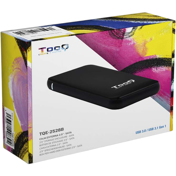 Boîtier externe pour disque dur TooQ TQE-2528B Black - photo 6