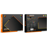 Tapis de souris Cougar Neon RGB Taille M Black (NEONRGB)