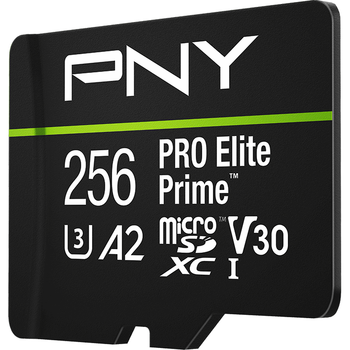 Carte mémoire 256GB MicroSD PNY PRO Elite Prime + SD adapter (P-SDU256V32200PEP-GE) - photo 2