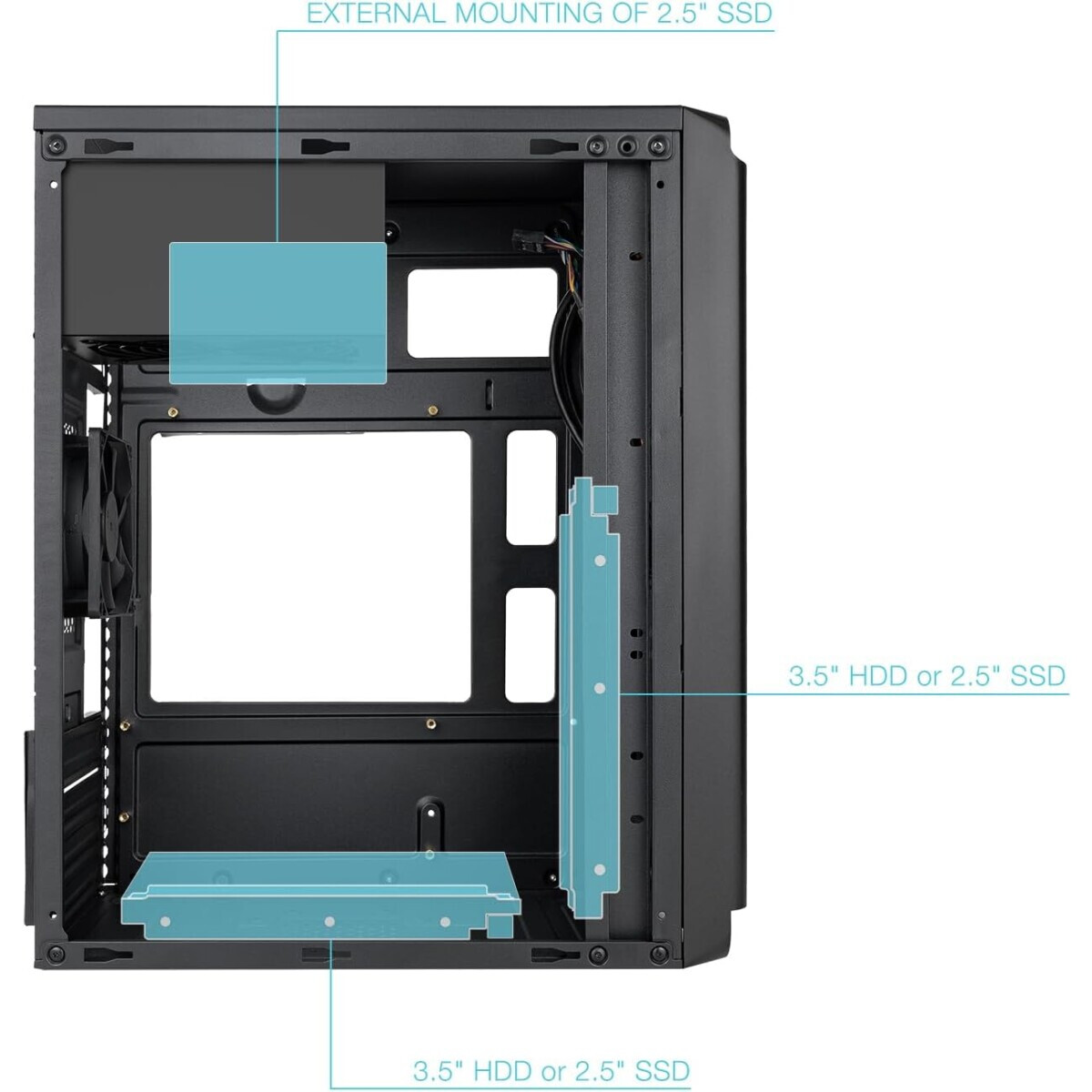 Boîtier TooQ Dodeka Ultra 500W - TQC-4702-SP - photo 3