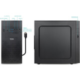 Boîtier TooQ Isobox Ultra 500W (TQC-4701-SP)