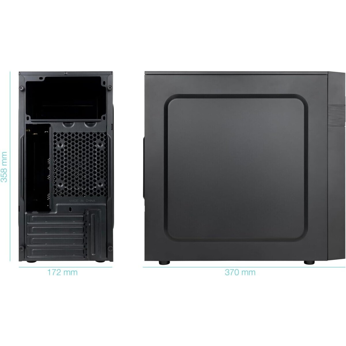 Boîtier TooQ Isobox Ultra 500W - TQC-4701-SP - photo 4