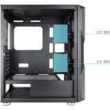 Boîtier TooQ Nightcity (TQGCC103-B)