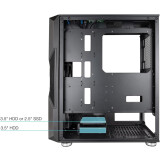 Boîtier TooQ Nightcity (TQGCC103-B)
