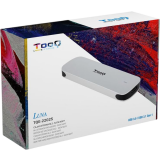Boîtier externe pour SSD M.2 TooQ TQE-2202S Silver