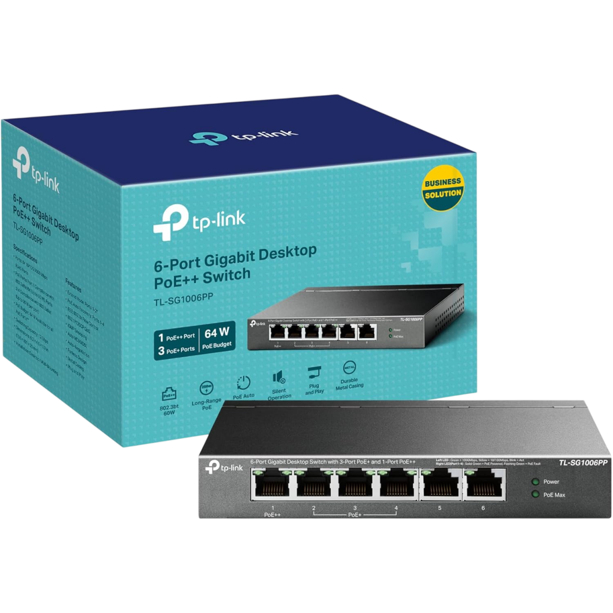Commutateur (Switch) TP-Link TL-SG1006PP - photo 4