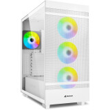 Boîtier Sharkoon Rebel C50 RGB White (4044951038251)