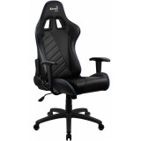 Spēļu krēsls AeroCool AC110 AIR Black/Blue (4718009155206)
