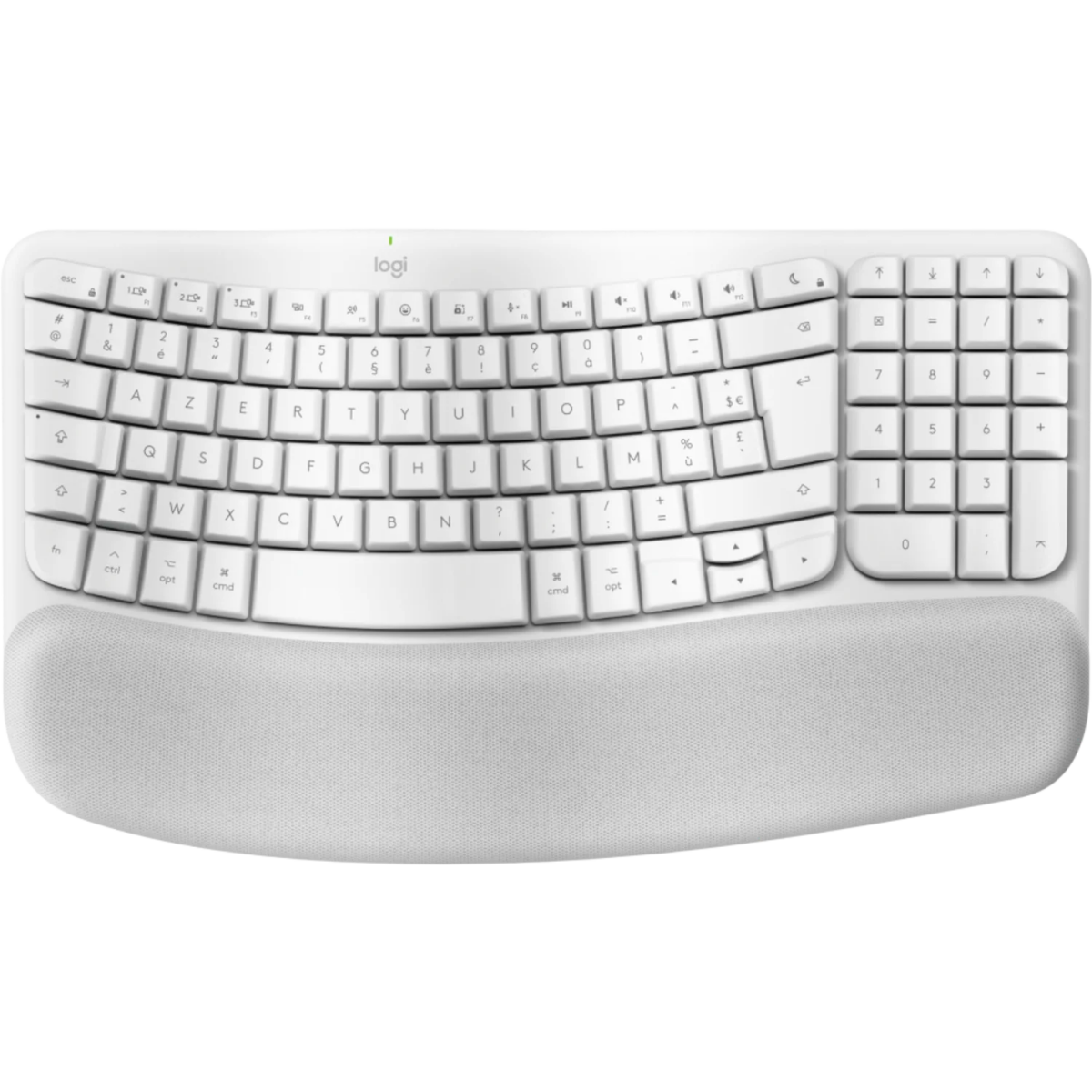 Clavier Logitech Wave Keys White (920-012406)