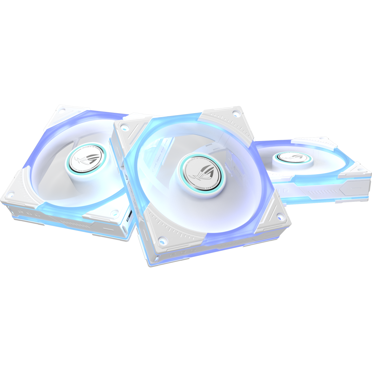 Ventilateur pour boîtier ASUS ROG Eurux GR120 ARGB White (3 pcs) - 90DA00J3-B09020 - photo 3