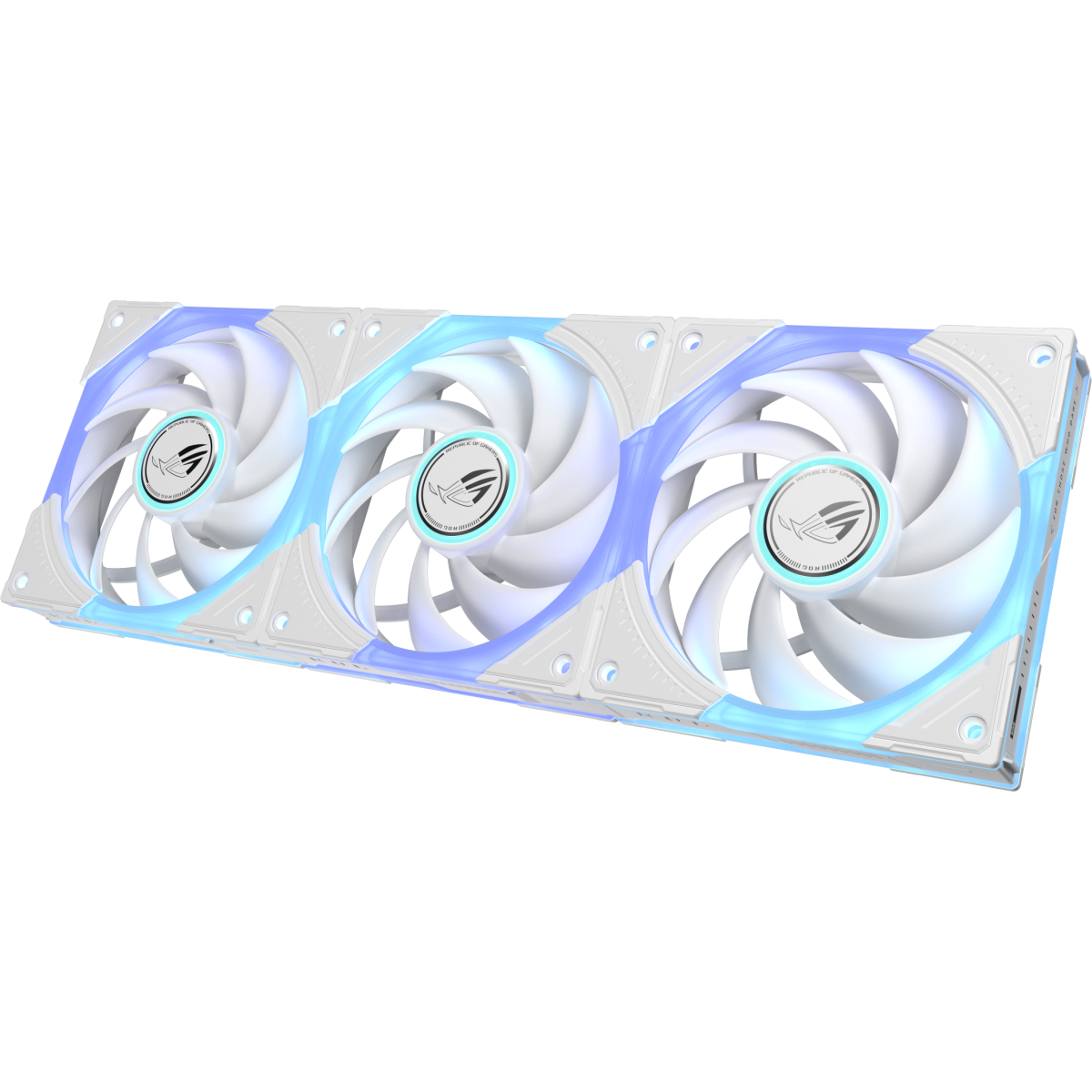 Ventilateur pour boîtier ASUS ROG Eurux GR120 ARGB White (3 pcs) - 90DA00J3-B09020 - photo 4