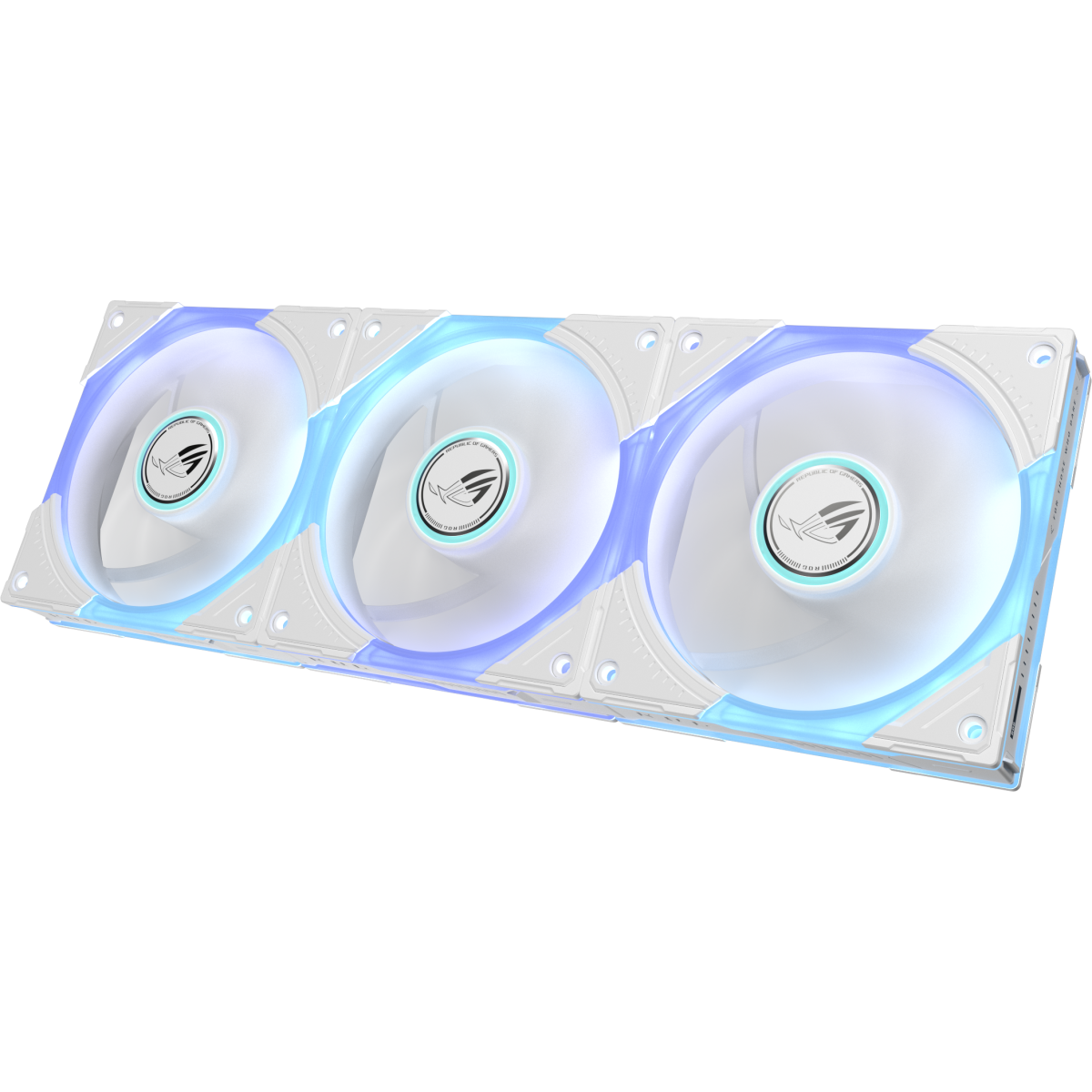 Ventilateur pour boîtier ASUS ROG Eurux GR120 ARGB White (3 pcs) - 90DA00J3-B09020 - photo 5
