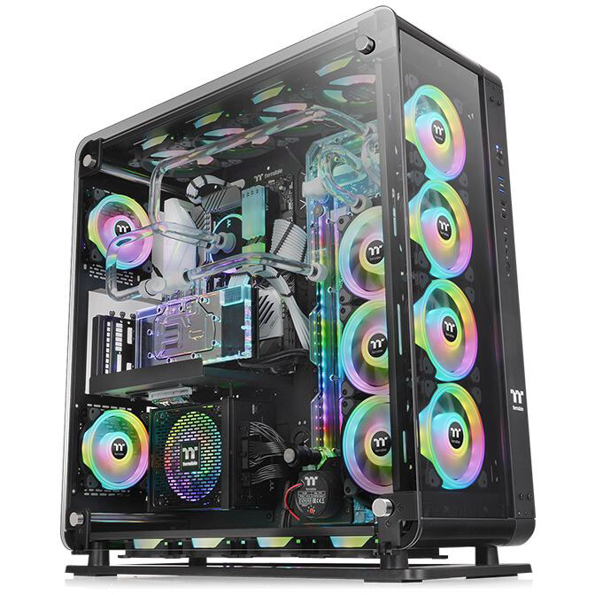 Boîtier Thermaltake Core P8 TG Black (CA-1Q2-00M1WN-00) - photo 6