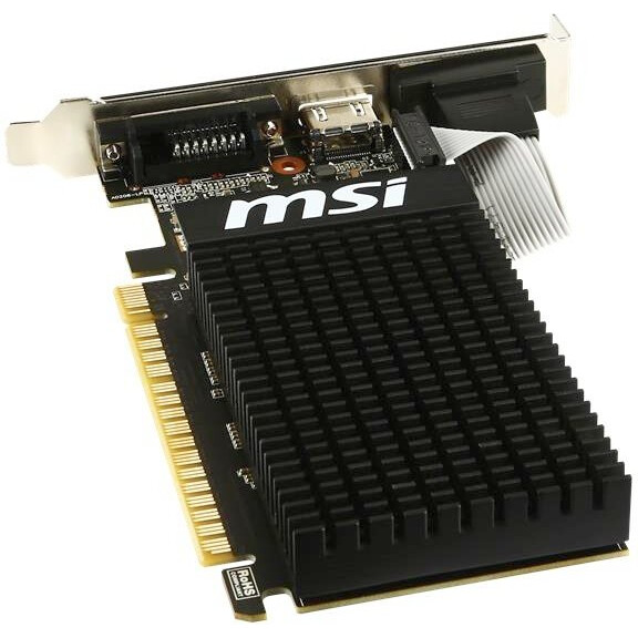 Carte graphique NVIDIA GeForce GT 710 MSI 2GB (GT 710 2GD3H LP) - photo 2