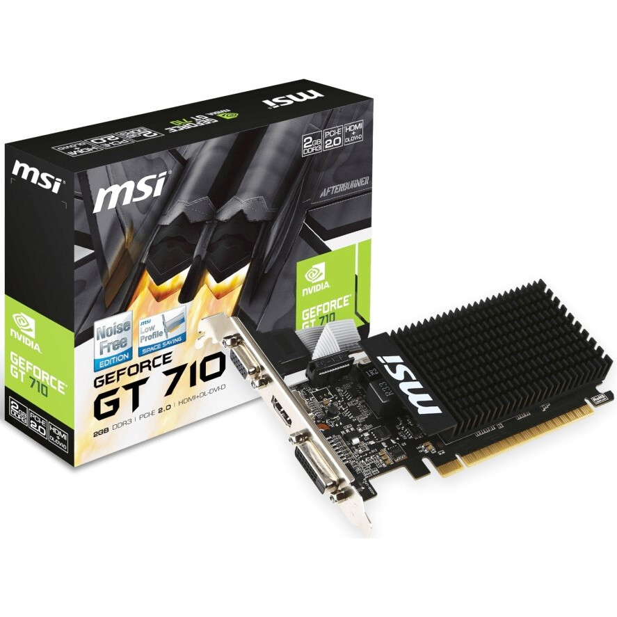 Carte graphique NVIDIA GeForce GT 710 MSI 2GB (GT 710 2GD3H LP) - photo 5