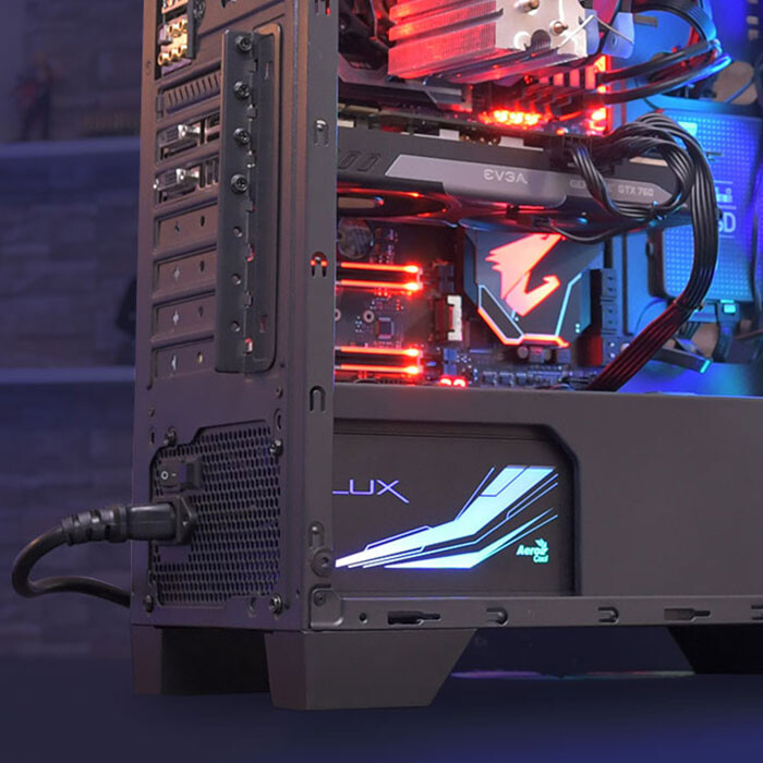 Alimentation électrique 550W AeroCool LUX RGB - LUXRGB550M - photo 5