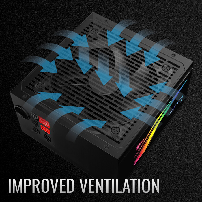 Alimentation électrique 550W AeroCool LUX RGB - LUXRGB550M - photo 6