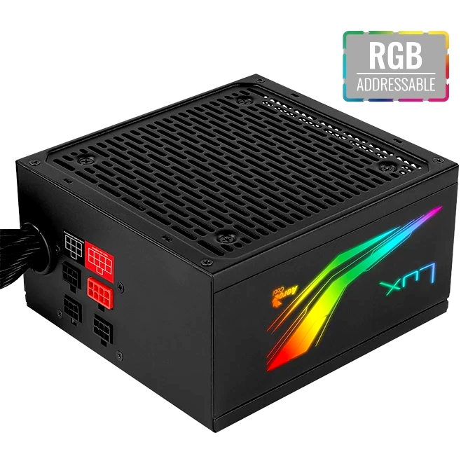 Alimentation électrique 550W AeroCool LUX RGB - LUXRGB550M - photo 2