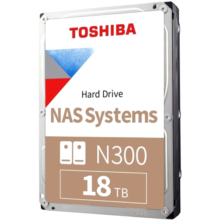 Disque dur 18TB SATA-III Toshiba N300 NAS (MN11ACA18TS)