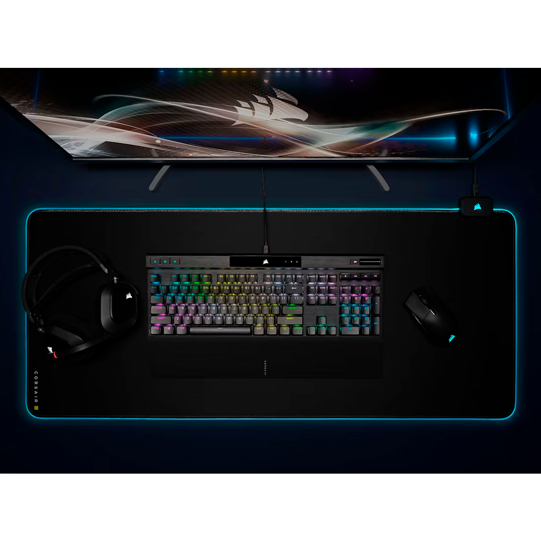 Clavier Corsair K70 Pro RGB Black (CH-910941A-FR) - photo 2