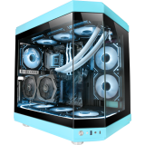 Boîtier Mars Gaming MC-3T Blue (MC3TB)