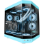 Boîtier Mars Gaming MC-3T Blue - MC3TB