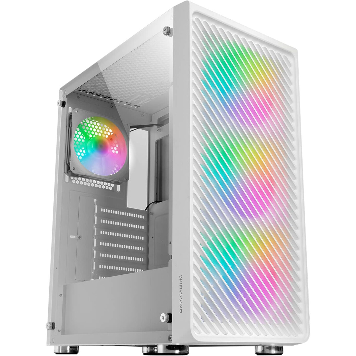 Boîtier Mars Gaming MC-F White - MCFW