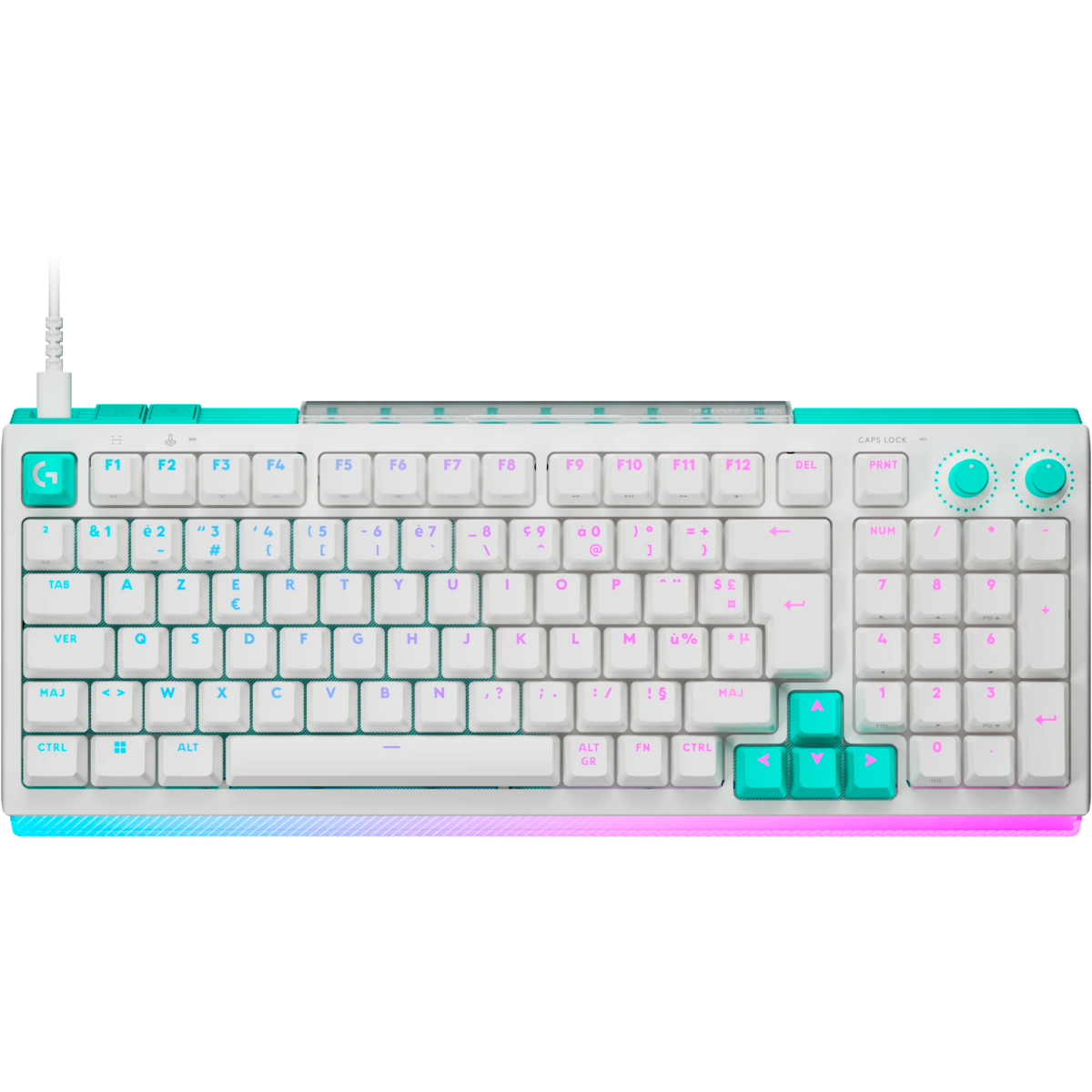 Clavier Logitech G512 X 98 White (920-014000)