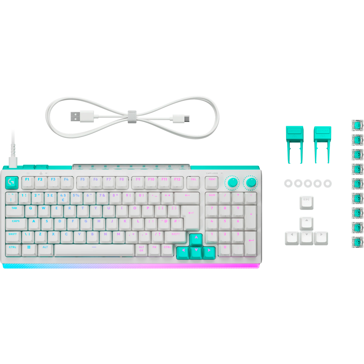 Clavier Logitech G512 X 98 White (920-014000) - photo 7