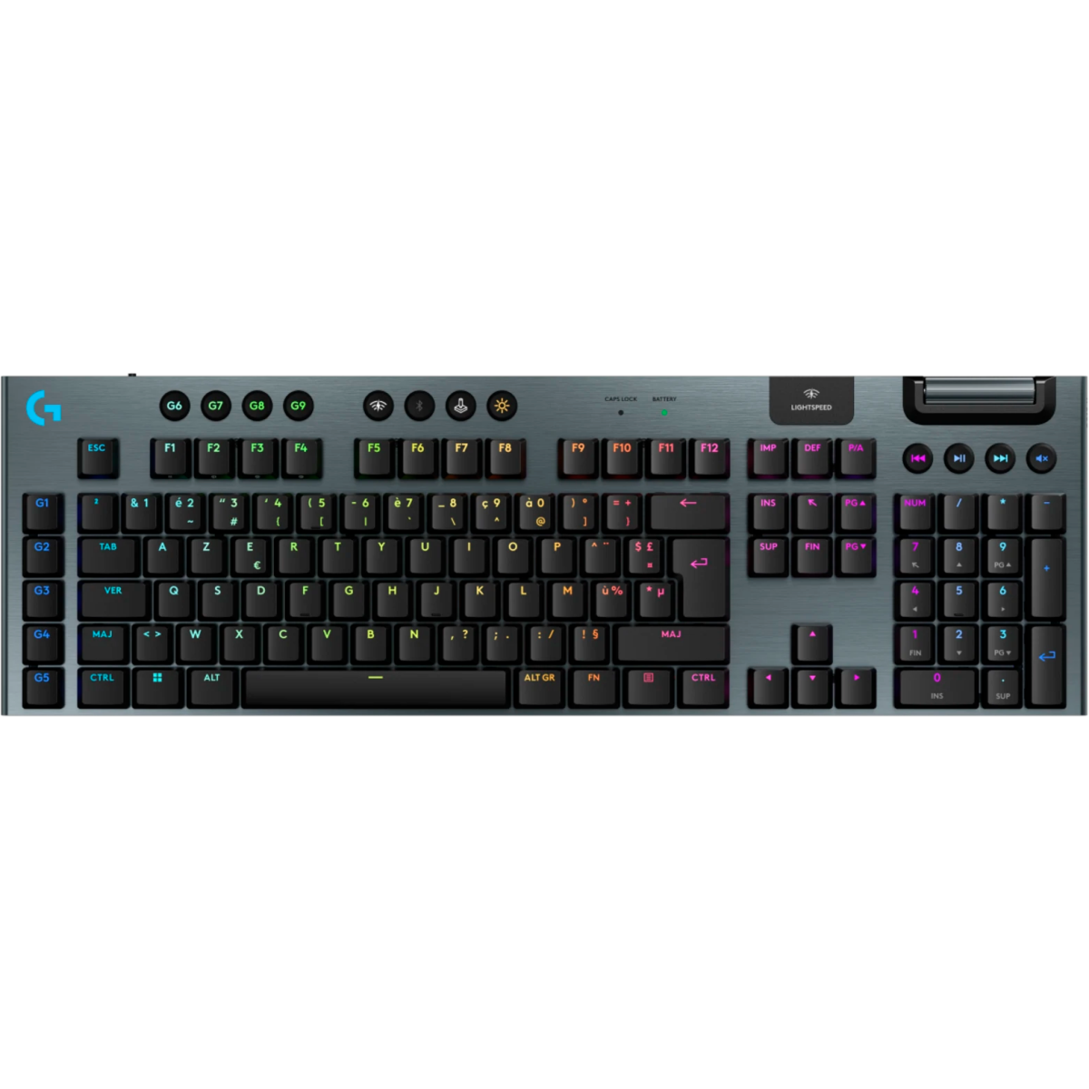 Clavier Logitech G915 X Lightspeed Wireless Black (920-012706)