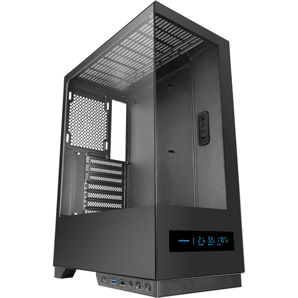 Boîtier Mars Gaming MC-PULSAR Black - MCPULSAR