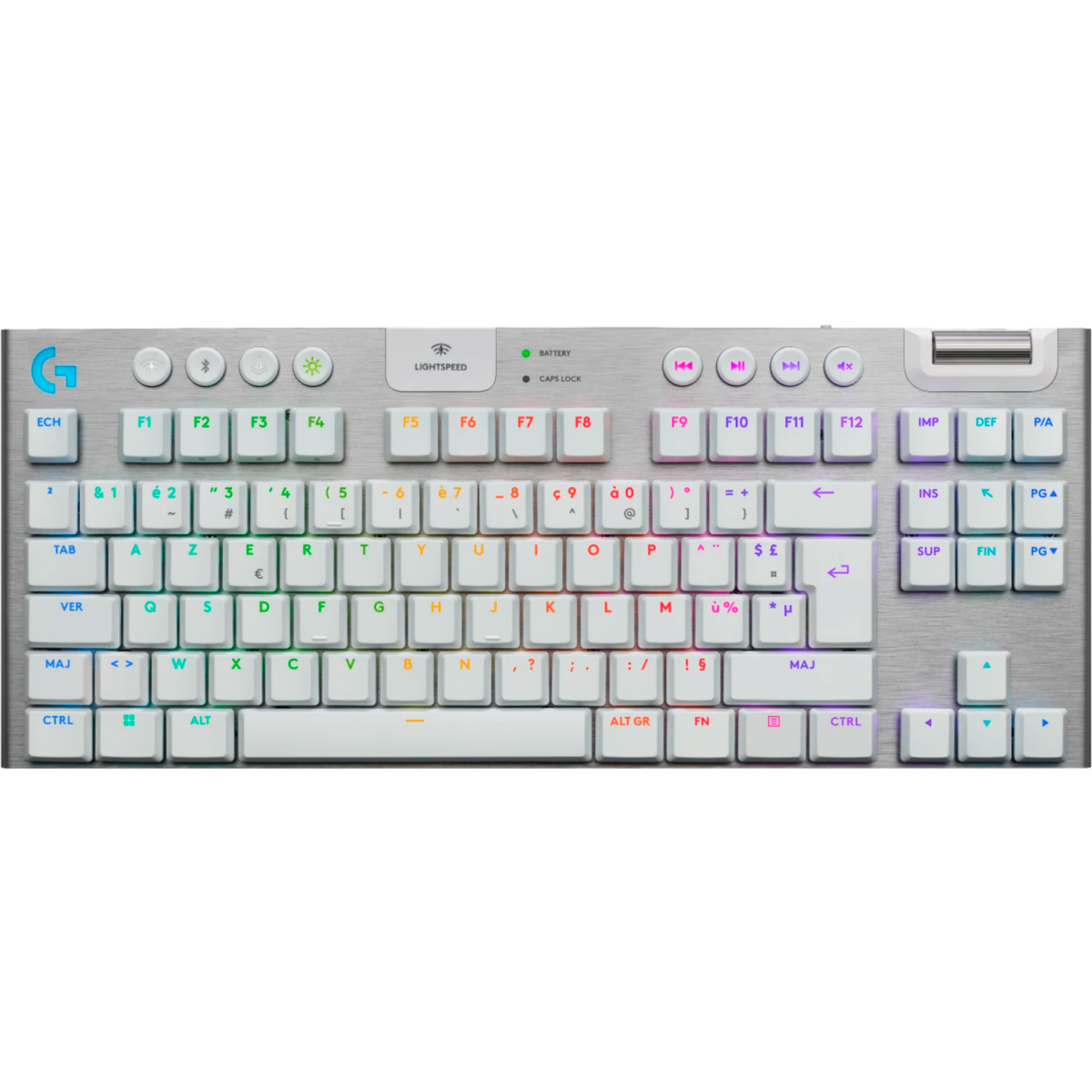Clavier Logitech G915 X Lightspeed TKL White (920-012734)