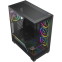 Boîtier MODECOM Volcano Stellar Plus ARGB Midi 5F Black - AT-STELLAR-PLUS-5F-ARGB-10 - photo 3