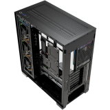 Boîtier MODECOM Volcano Stellar Plus ARGB Midi 5F Black (AT-STELLAR-PLUS-5F-ARGB-10)