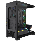 Boîtier MODECOM Volcano Stellar Plus ARGB Midi 5F Black (AT-STELLAR-PLUS-5F-ARGB-10)