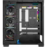 Boîtier MODECOM Volcano Stellar Plus ARGB Midi 8F Black (AT-STELLAR-PLUS-8F-ARGB-10)