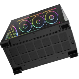 Boîtier MODECOM Volcano Stellar Plus ARGB Midi 8F Black (AT-STELLAR-PLUS-8F-ARGB-10)