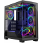 Boîtier MODECOM Volcano Stellar ARGB Midi 8F Black - AT-STELLAR-8F-ARGB-10