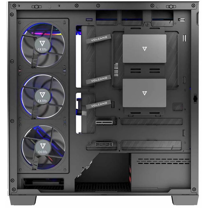 Boîtier MODECOM Volcano Stellar ARGB Midi 8F Black - AT-STELLAR-8F-ARGB-10 - photo 6