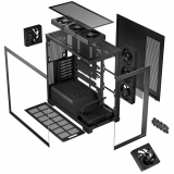 Boîtier MODECOM Volcano Stellar ARGB Midi 8F Black (AT-STELLAR-8F-ARGB-10)