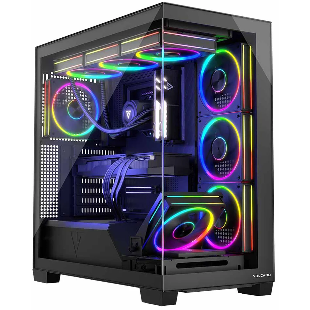 Boîtier MODECOM Volcano Stellar ARGB Midi 8F Black - AT-STELLAR-8F-ARGB-10 - photo 11