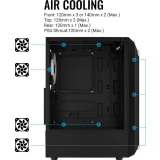 Boîtier AeroCool Beam V2 White (ACCM-PV34113.21)