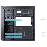 Boîtier TooQ Prisma (TQC-5701U3C-B)
