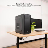 Boîtier TooQ Prisma (TQC-5701U3C-B)