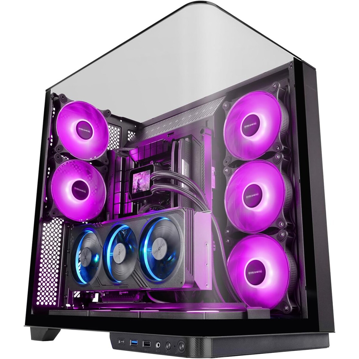 Boîtier Mars Gaming MC-INFINIO Black - MCINFINIO