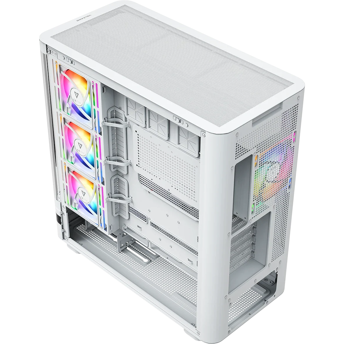 Boîtier MODECOM Volcano AQ100 ARGB Midi White - MC-A-AQ100-4FA-W - photo 7